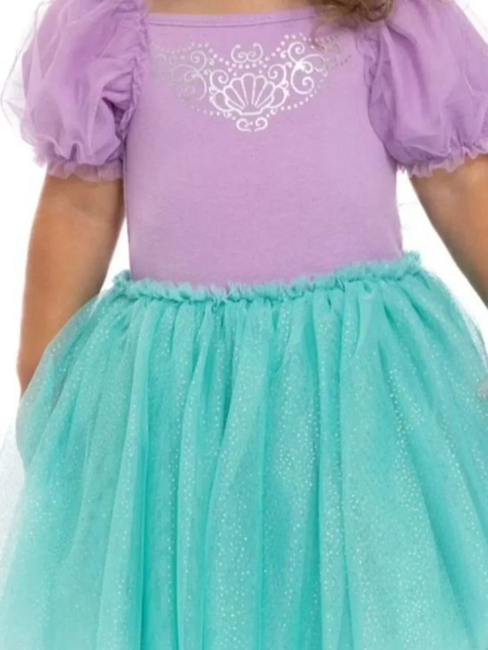DISNEY PRINCESS ARIEL Little Mermaid Tutu Dress TODDLER GIRLS SIZE 18 MONTHS NEW